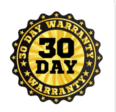 30-Day Warranty
